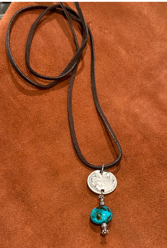 Indian head nickle necklace